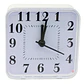 Reloj Despertador Cuadrado Ideal para Escritorio Blanco - PS - Miniatura 1