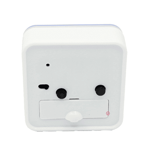 Reloj Despertador Cuadrado Ideal para Escritorio Blanco - PS