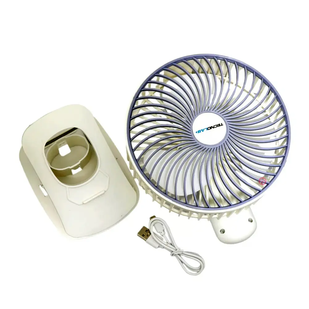 Ventilador De Escritorio Clip Recargable Multifuncional - PS 4