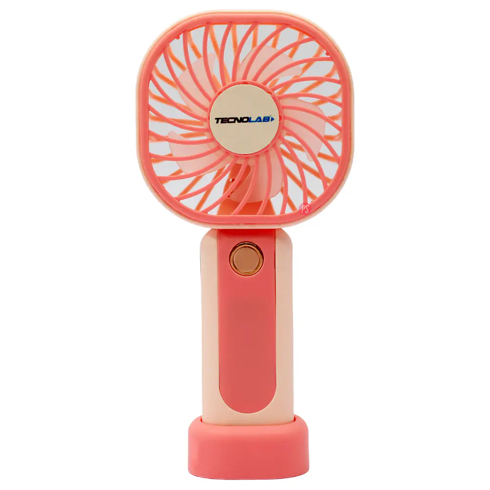 Mini Ventilador De Mano Recargable Con USB Rosa - PS 1
