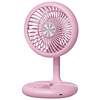 Mini Ventilador Plegable De Mano Recargable Rosa - PS 1