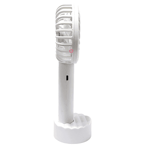 Mini Ventilador De Mano Recargable 500mAh Blanco - PS