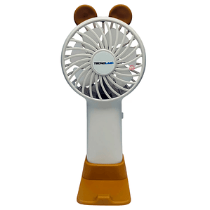 Mini Ventilador De Mano Diseño Oso Recargable - PS