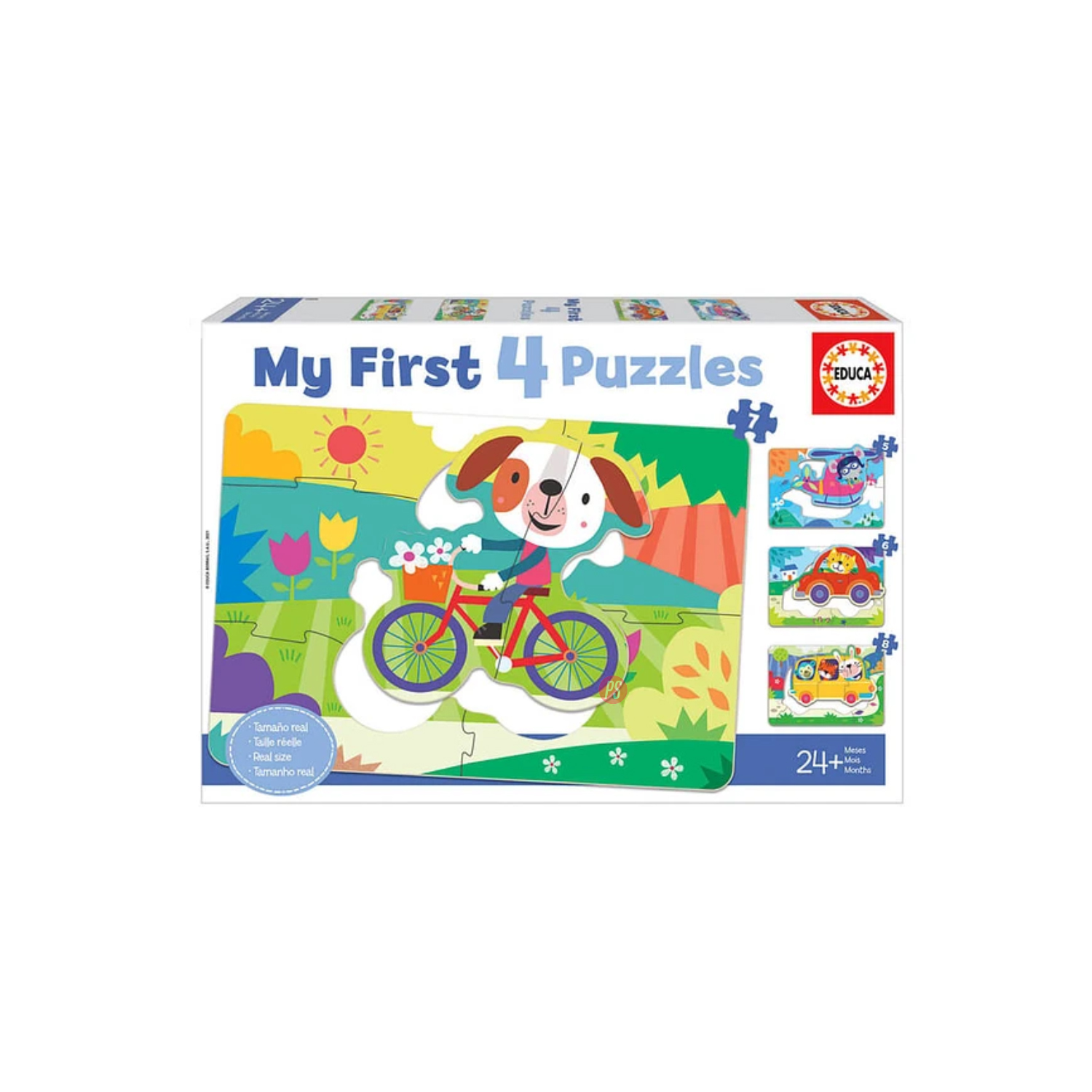 Puzzle Infantil Vehiculos (my First 4 Puzzles) - Ps