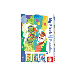 Puzzle Infantil Vehiculos (my First 4 Puzzles) - Ps