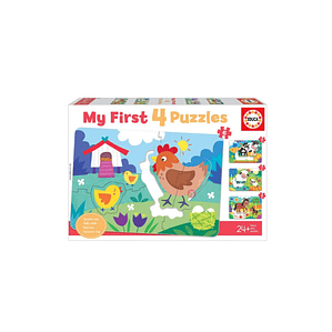 Puzzle Infantil Mamá Gallina (my First 4 Puzzles) - Ps
