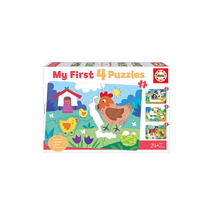 Puzzle Infantil Mamá Gallina (my First 4 Puzzles) - Ps