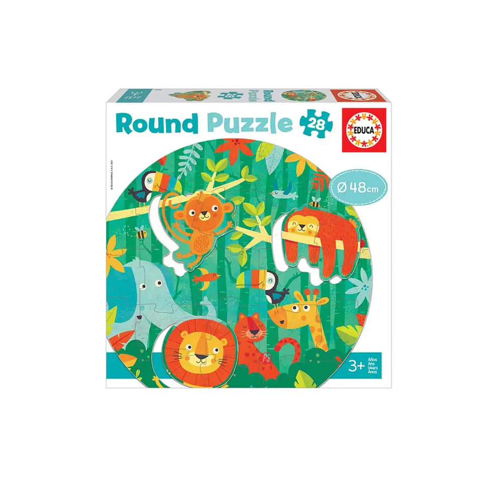 Puzzle 28 Piezas La Selva 48cm Educa - Ps 1
