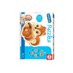Puzzle Infantil 3 A 5 Piezas Diseño 5 Animales - Ps