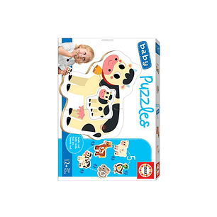 Puzzle Baby 2 A 4 Piezas La Granja Educa - Ps