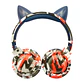 Audífonos Bluetooth Gatito Azul RGB ¡Vida a tu Música! - PS - Miniatura 1