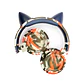 Audífonos Bluetooth Gatito Azul RGB ¡Vida a tu Música! - PS - Miniatura 2