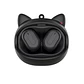 Audífonos Bluetooth Con Caras Seleccionables Gato Negro - PS - Miniatura 5