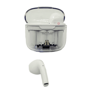 Audífonos Blanco Inalámbricos Bluetooth TWS - PS