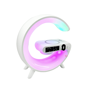 Parlante Bluetooth My Lil G Cargador Inalámbrico Blanco - PS