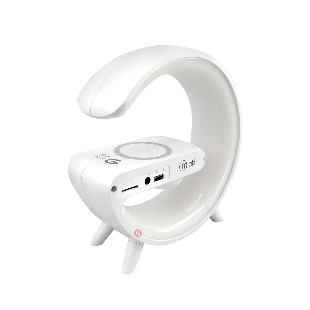 Parlante Bluetooth My Lil G Cargador Inalámbrico Blanco - PS 3