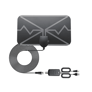 Antena Digital TV 25dB Interior/Exterior Amplificador - PS