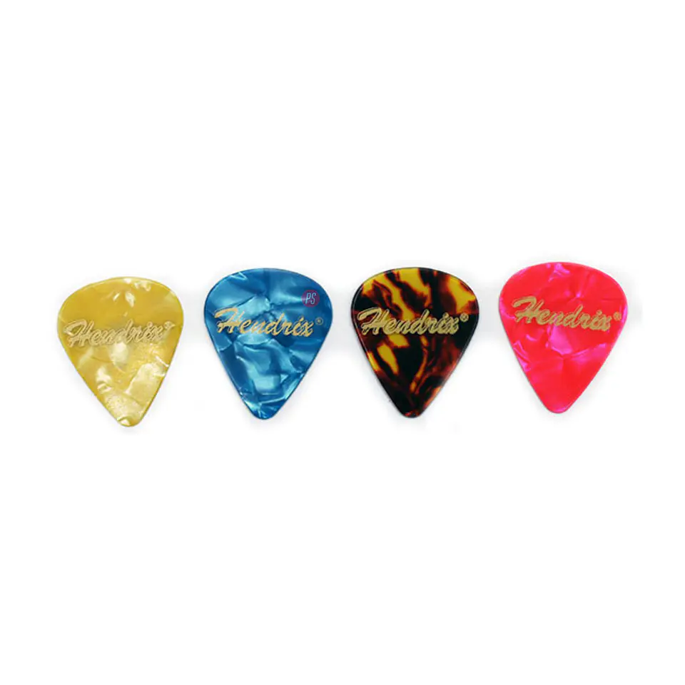 Set De 180 Uñetas Para Guitarra Colores y Texturas - PS 2