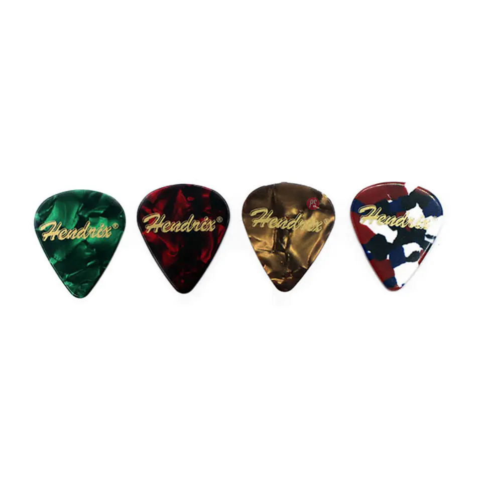 Set De 180 Uñetas Para Guitarra Colores y Texturas - PS 3