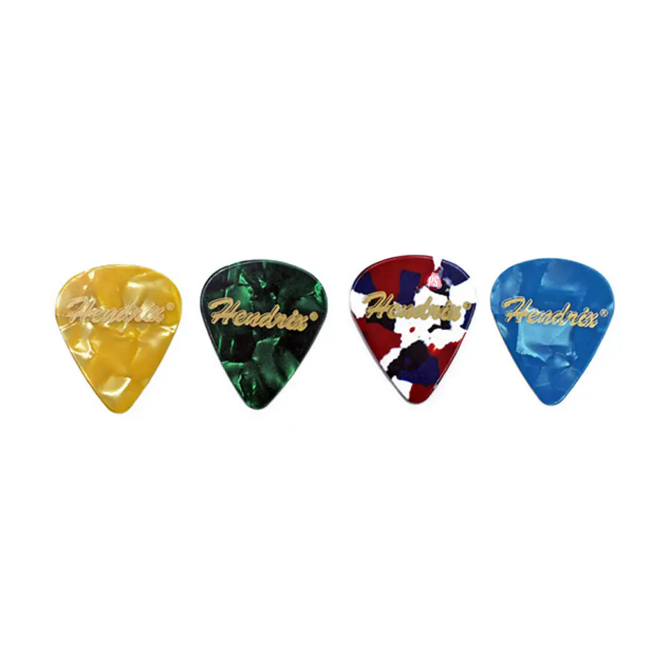 Set De 600 Uñetas Para Guitarra Colores y Texturas - PS 2
