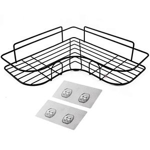 Organizador De Ducha Esquinero Adhesivo Inoxidable - PS