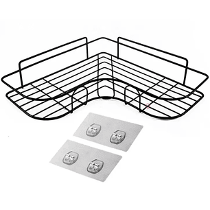 Organizador De Ducha Esquinero Adhesivo Inoxidable - PS