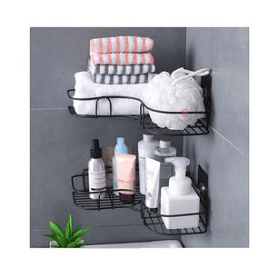 Organizador De Ducha Esquinero Adhesivo Inoxidable - PS