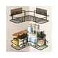 Organizador De Ducha Esquinero Adhesivo Inoxidable - PS - Miniatura 3