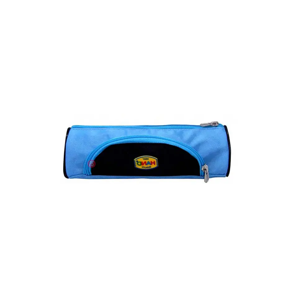 Estuche Para Lápices 21x7cms Azul Con Negro - Ps 2