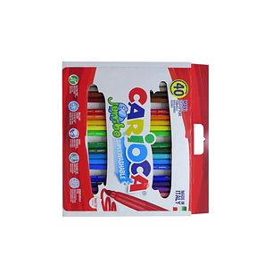 Plumones Jumbo 40 Unidades Carioca - Ps