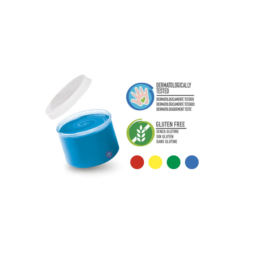 Temperas Para Pintar Con Dedos 4 Colores Carioca - PS 2