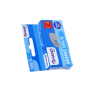 Corchete Caja 1000 Unidades 6mm Hand - Ps