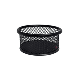 Porta Clips Redondo Metálico 9x4cms - Ps