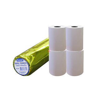 4 Rollos Papel Térmico 57×40mm 17mts Hand - PS