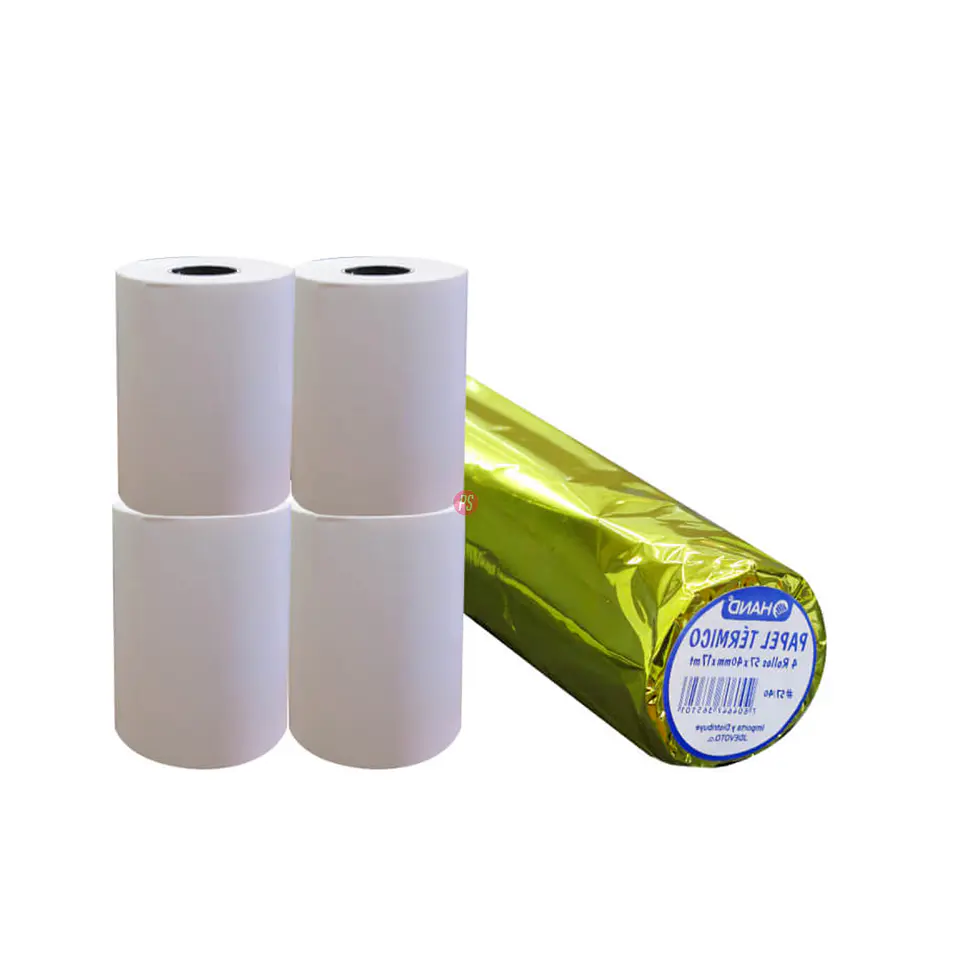 4 Rollos Papel Térmico 57×40mm 17mts Hand - PS 2