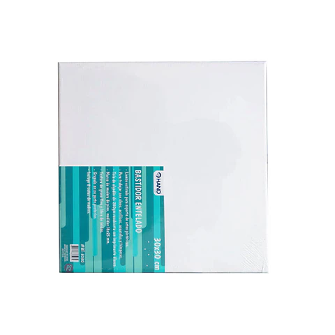 Bastidor Entelado 30x30cms 280grs - Ps
