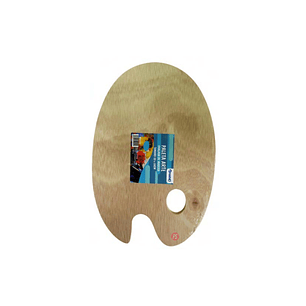 Paleta Mezcladora Madera Pintura 20x30cm - Ps