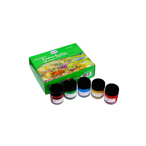 Pintura Acrílica Caja 12 Colores - PS