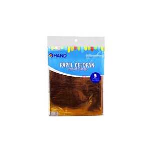 5 Pliegos Papel Celofán 80x100cms Colores - Ps