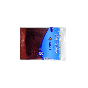 10 Pliegos Papel Celofán 80x100cms Colores - Ps