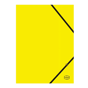 Pack 10 Carpetas Con Solapa y Elástico Amarillo Oficio - PS