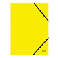 Pack 10 Carpetas Con Solapa y Elástico Amarillo Oficio - PS - Miniatura 1