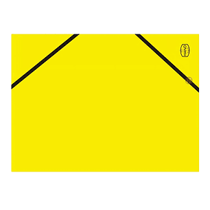 Pack 10 Carpetas Con Solapa y Elástico Amarillo Oficio - PS