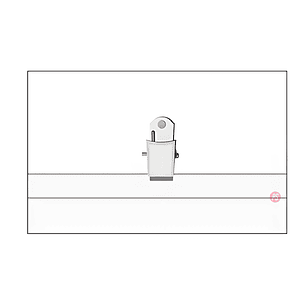 Pack 50 Credenciales 90x55mm Apretador Y Alfiler - PS