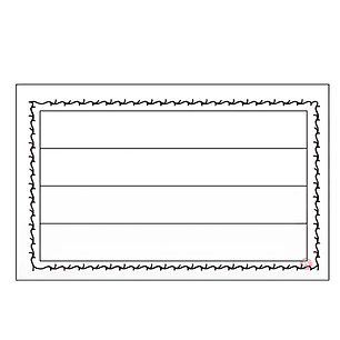 Pack 50 Credenciales 90x55mm Apretador Y Alfiler Negro - PS