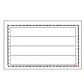 Pack 50 Credenciales 90x55mm Apretador Y Alfiler Negro - PS - Miniatura 2