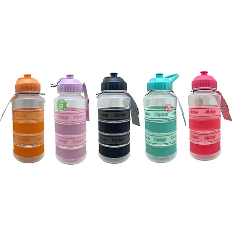 Botella Big Bands 1L Keep Diseño Colorido - PS