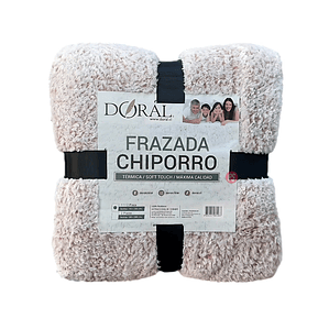 Frazada Chiporro Two Tones 1.5 Plazas Tonos Claros - PS