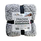 Frazada Chiporro Two Tones 1.5 Plazas Tonos Oscuros - PS - Miniatura 1