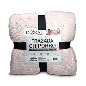 Frazada Chiporro Two Tones 2 Plazas Tonos Claros - PS